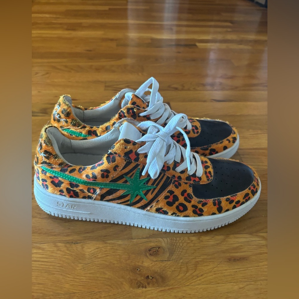 Starwalk Orange Leopard Air Force 1